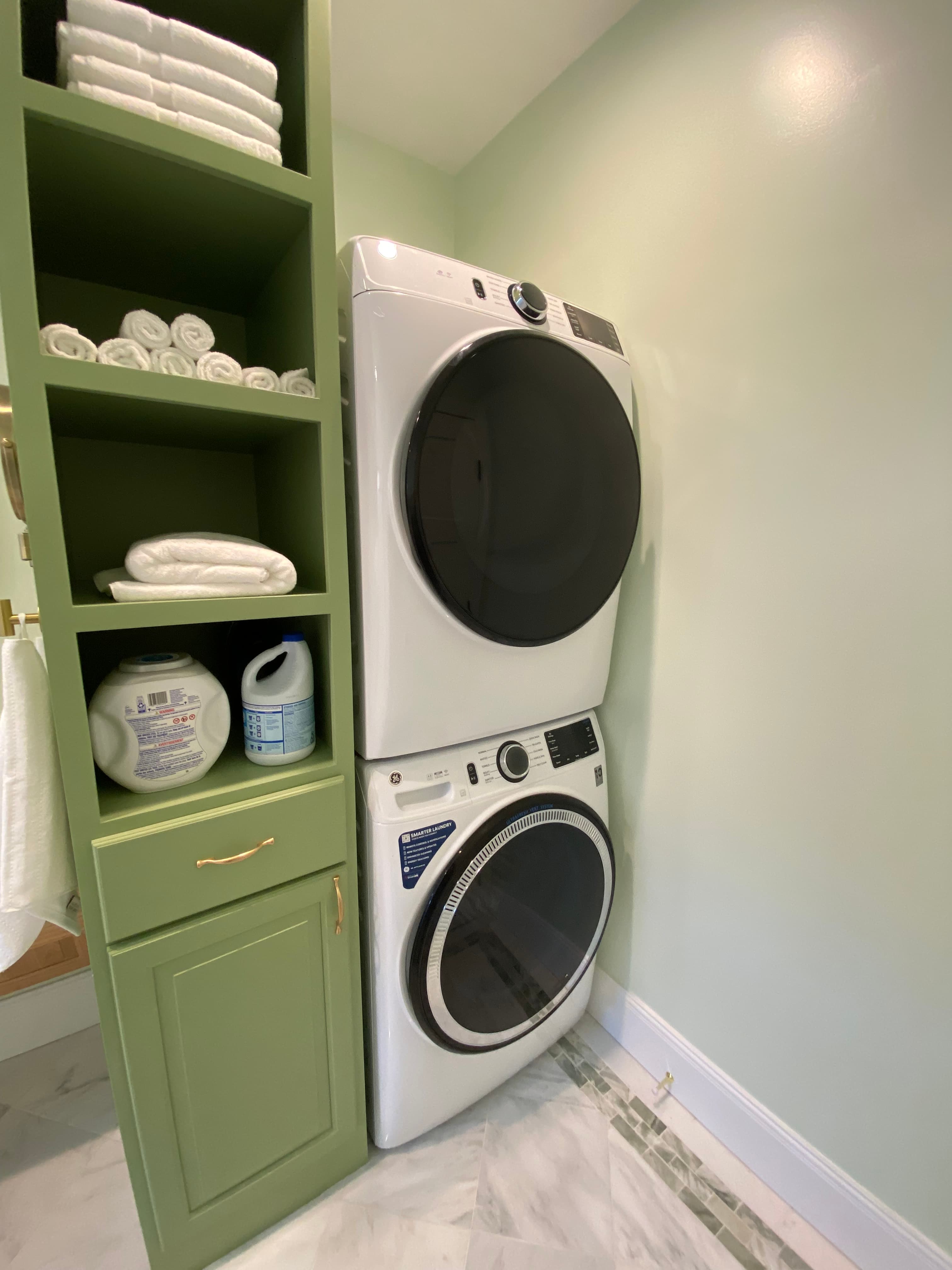 Full size washer and dryer